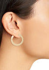 Toni Hinged Hoop Earrings