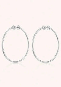 Jenny Bird Jewelry Icon Hoops Medium by Jenny Bird available at Lemonberry Boutique Aurora