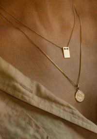 Leah Alexandra Jewelry Mayan Necklace available at Lemonberry Boutique Aurora