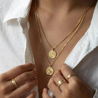 Leah Alexandra Jewelry Mayan Necklace available at Lemonberry Boutique Aurora