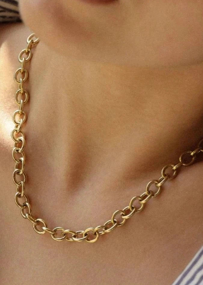 Leah Alexandra Jewelry Shay Necklace available at Lemonberry Boutique Aurora