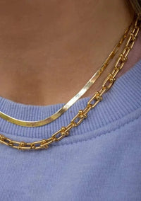 Leah Alexandra Jewelry Thalie Necklace available at Lemonberry Boutique Aurora