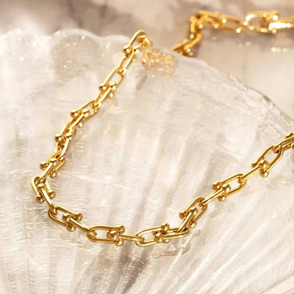 Leah Alexandra Jewelry Thalie Necklace available at Lemonberry Boutique Aurora