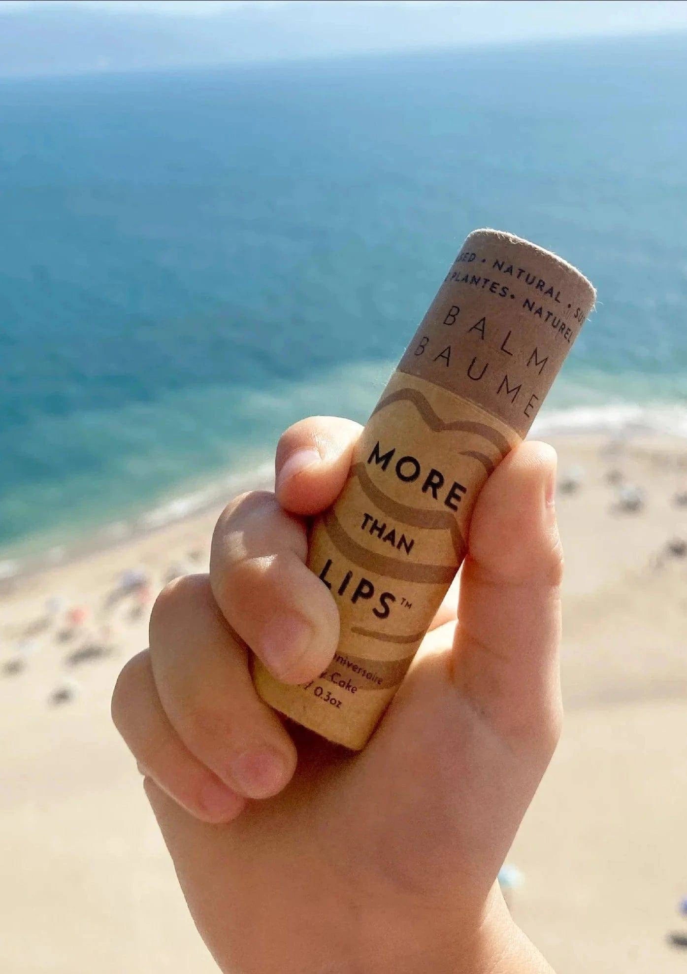 More Than Lips Bath & Body Vegan Lip Balm -  Birthday Cake 🍃 available at Lemonberry Boutique Aurora