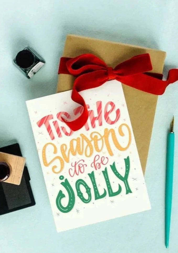 Tis the Season to Be Jolly Christmas Card