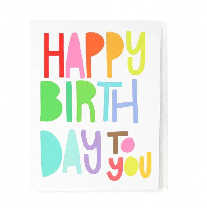 Happy Birthday to You