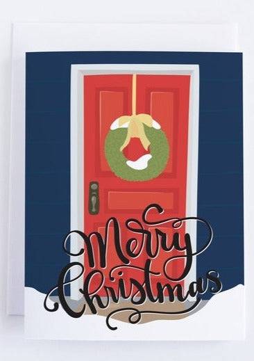 Merry Christmas Red Door