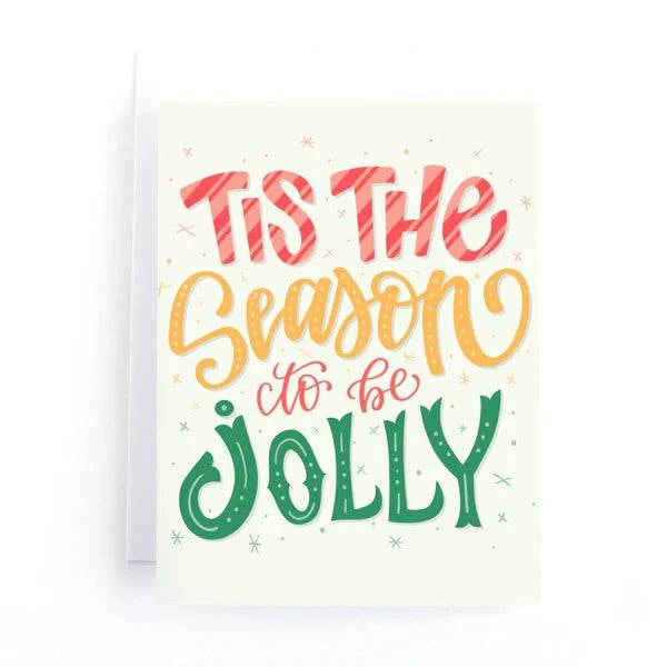 Tis the Season to Be Jolly Christmas Card