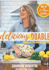 Penguin Books Delicious & Doable Cookbook by Charmaine Broughton available at Lemonberry Boutique Aurora