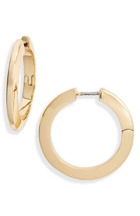 Toni Hinged Hoop Earrings - Lemonberry.ca