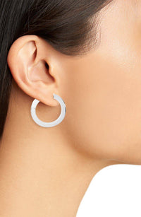Toni Hinged Hoop Earrings - Lemonberry.ca